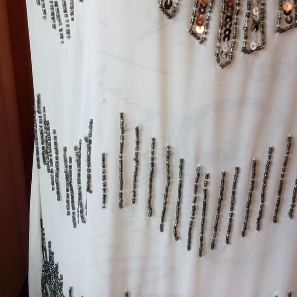 ANGL..BLACK. AND .WHITE TOP . POLYESTER - Picture 3 of 8